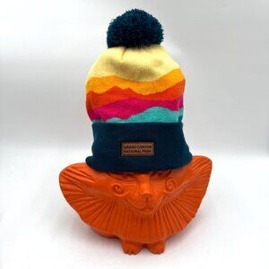 Grand Canyon National Park Locale Outdoors Pink Yellow & Blue Mountain Ski Winte